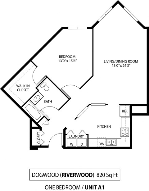 Dogwood floorplan at The Riverwood, Lilydale, 55118